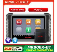Scanner Autel MaxiCOM MK808K-BT MK808K BT Bluetooth OBD2 Uguale al lettore di codici per strumenti diagnostici completamente bidirezionali MK808BT Pro