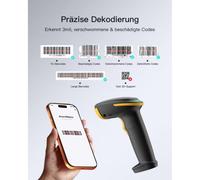 Scanner codici a barre Inateck N6043 Bluetooth USB 100 m 2600 mAh