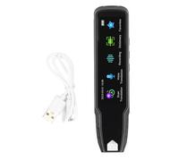 Scanner con Penna per Traduzione, Traduttore Vocale Bidirezionale Lettore Portatile Scansione con Penna Interpretazione Linguistica più Rapida e Accurata con 112 Lingue Online e