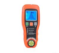 Scanner da parete 7 in 1 con display LCD retroilluminato, allarme audio e livello integrato per attività di localizzazione di perni, fili, tubi, metallo e legno