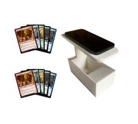 Scanner di carte TCG - Supporto mobile 3D stampato in PLA, montato a mano, dimensioni 18 x 10 cm - ideale per Pokémon, Magic, Yu-Gi-Oh! e altro ancora