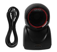 Scanner di codice a barre QR Omnidirezionale Mani libero Automatico Lettore di codici a barre del desktop per Supermarket Bookstore ABS+Materiale PC 640x480 pixel USB Interfaccia