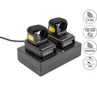 Scanner di codici a barre ad anello Delock 1D e 2D con 24 GHz o Bluet