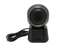 Scanner di codici a barre automatico omnidirezionale, scanner 1D/2D conveniente per negozi, supermercati e altro, con toni di avviso in 5 stili e LED