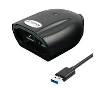 Scanner di Codici a Barre Automatico, Professionale, USB, Stazionario, Lettura Automatica, Scanner di Codici a Barre, Lettore di Codici a Barre, Nero, Avanzato, Molto veloce, HDWR HD-S80