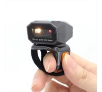 Scanner di codici a barre Bluetooth Ring QR Code Scanner wireless Scanner di impronte digitali per inventario di magazzino Scanner di codici portatile