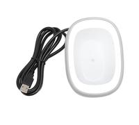 Scanner di codici a barre da tavolo 2D, rilevamento automatico, trasmissione vocale a mani libere, lettore di codici QR USB per la libreria del supermercato, cavo ABS 1,35 m