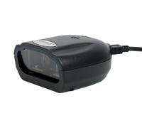 Scanner di codici a barre, lettore fisso USB, scanner di codici a barre automatico e manuale professionale, lettore di codici a barre, nero, dimensioni compatte, scansione molto veloce, HD-S80 HDWR
