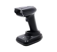 Scanner di codici a barre palmare 1D/2D/QR Lettore di codici a barre wireless BT e USB 2.4G Sensore di immagine CMOS Trigger manuale/automatico Supporto per la scansione Carta/codice video