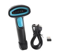 Scanner di codici a barre portatile wireless 2.4G Riconoscimento di codici a barre CCD 1D adatto per magazzinaggio espresso del supermercato Cicalino indicatore ricevitore USB 5V