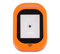 Scanner di Codici a Barre, Scanner di Codici a Barre USB a Lunga Durata per Ufficio per Casa per Supermercato (Arancia)