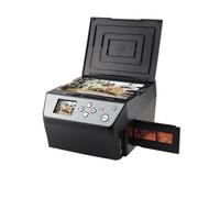 Scanner di Documenti, Lo scanner multifunzione for pellicole da 22 MP converte i biglietti da visita for documenti fotografici con 110 diapositive/negativi da 135/35 mm in file JPG digitali HD