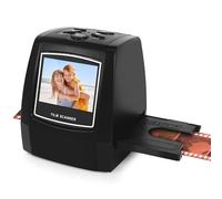 Pyle PSCNPHO32 2.4 Inch Photo Film Scanner Slide Digitizer Digital 35mm Image Converter with TV Output and Built in LCD Display for Image Preview, Black