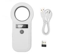 Scanner di microchip portatile di dimensioni compatte, Bluetooth wireless, supporta Emid Fdx B (Iso1784 85) con batteria ricaricabile, display OLED
