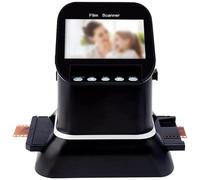 Scanner digitale for pellicole e diapositive, scanner for pellicole ad alta risoluzione da 120 mm con schermo LCD da 4,3", converte negativi e diapositive da 35 mm, 135, 126, 127 in JPEG digitale, con