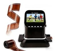 Scanner digitale per diapositive Convertitore ad alta risoluzione con funzione di anteprima e modifica Converte diapositive negative da 35 mm 135 126 127 in JPEG digitale