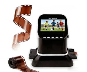 Scanner digitale per diapositive Convertitore ad alta risoluzione con funzione di anteprima e modifica Converte diapositive negative da 35 mm 135 126 127 in JPEG digitale