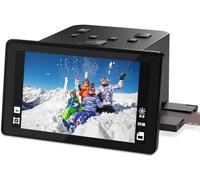 Scanner digitale per film e diapositive con display LCD da 5 pollici, converte colore e B&W 135/110/126 KPK negativi e diapositive e Super 8 diapositive in foto JPEG da 22 MP