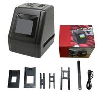Scanner digitale per pellicola da 1,3" 35 mm 126 110 diapositive e negativi a JPEG, schermo LCD da 2", compatibile con Windows e Mac, include adattatori multipli e spazzola per la pulizia