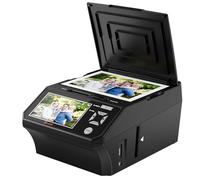 Scanner digitale per pellicola e diapositive, con schermo LCD da 5 pollici, converte film, foto e biglietti da visita da 35 mm e 110 mm in scheda SD da 8 GB JPEG da 22 MP ad alta risoluzione