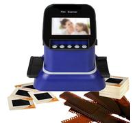 Scanner digitale per pellicola e diapositive, converte negativi da 35 mm e diapositive in JPEG, 22 megapixel, include scheda di memoria da 8 GB, per viaggi e ricordi in famiglia