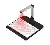 Scanner Documenti Professionale, Scanner Libri Portatile, 18 Milioni Obiettivi, ProiezioneTempo Reale, Rimozione Automatica Delle Dita, Correzione Automatica Dell'appiattimento
