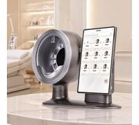Scanner Facciale A 10 Spettri, Dispositivo Di Analisi Della Pelle Con Intelligenza Artificiale, Touchscreen Da 15,6" E Impugnatura Con Ingrandimento 50x, Report Su Cloud E Scheda SD