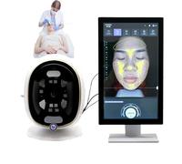 Scanner Facciale Con Intelligenza Artificiale Per Saloni Di Bellezza E Spa, Macchina Professionale Per L'analisi 3D Della Pelle, Display HD Da 13,3"/21,5", Imaging A 8 Spettri(White,21.5in)