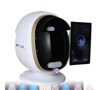 Scanner Facciale Con Intelligenza Artificiale Per Saloni Di Bellezza E Spa, Macchina Professionale Per L'analisi 3D Della Pelle, Display HD Da 13,3"/21,5", Imaging A 8 Spettri(White,13.3in)