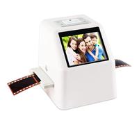 Scanner for diapositive, scanner digitale for diapositive con schermo LCD da 2,4 pollici, dispositivo all-in-one for scansione, visualizzazione, modifica, conversione e salvataggio, più lingue