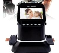 Scanner for diapositive, scanner for pellicole ad alta risoluzione 120, convertitore di pellicole digitali 1080p, converte negativi e diapositive da 35 mm, 135, 126, 127 in JPEG digitale, supporta l'a