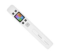 Scanner for documenti e immagini portatile ad alta velocità 1050DPI, display LCD formato A4 in formato JPG/PDF for libri di ricevute aziendali,Massima flessibilità