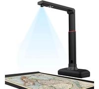 Scanner for libri/documenti da 23 MP, scanner for fotocamera di grande formato A2/A3, riconoscimento ottico dei caratteri integrato, tecnologie di appiattimento automatico e rimozione delle impronte d