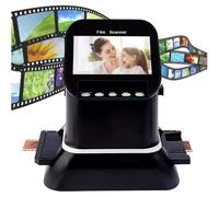 Scanner for pellicole e diapositive, scanner for negativi 135, scanner for negativi e diapositive 35 mm, 135, 126, 127 in JPEG digitale, convertitore di foto digitali LCD da 4,3"