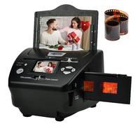 Scanner for pellicole e diapositive, scanner for negativi da 35 mm/135 mm, scanner for foto e pellicole 4 in 1 da 8,1 megapixel