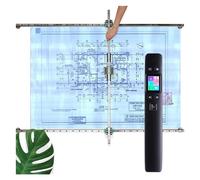 Scanner for tracce di grande formato for disegni tecnici, scanner portatile for calligrafia ad alta definizione A0 e ardesia for pittura 1050 dpi,Scansione Facile
