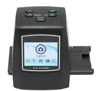 Scanner fotografico, mini scanner for diapositive di pellicole digitali, converte 135, 126 kpk, 110, 8, monocromatico, diapositive in immagini JPEG da 22 megapixel, regolazione automatica dell'esposiz