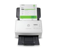 HP ScanJet Enterprise Flow 5000 s5 6FW09A, Scansione Fronte e Retro in Un Solo Passaggio, 65 ppm e 130 ipm, Scan, Compatto, Piccolo e Sottile, Bianco