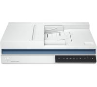 HP Scanjet Pro 3600 F1 20G06A, Scanner a Superficie Piana, ADF che Scansiona Fronte/Retro in un solo passaggio, Rendimento Medio di 3.000 Pagine al Giorno, Risoluzione fino a 1200 dpi, USB, Bianco