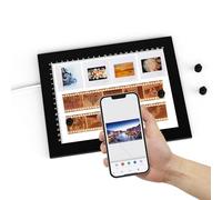 Scanner magnetico per diapositive 5600K, pannello luminoso a LED, 20,3 x 15,2 cm, retroilluminazione portatile ultra sottile per diapositive e scansione negativa di film