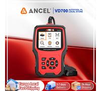 Scanner OBD2 ANCEL VD700 per VW, Audi, Seat, Skoda, Lettore di Codici per Sistema Completo, Strumento Diagnostico per Olio, EPB, ABS, SAS, TPMS