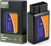 Scanner OBD2 Bluetooth Diagnosi Motore Benzina Auto SUV Pickup iOS Android | Benzina dal 1996, Auto SUV Pickup, codici errore, sensori in tempo reale, codici produttore, senza cavi, compatto robusto