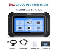 Scanner OBD2 D5S 5 Sistemi Con 16+ Servizi Di Reset ABS SRS PCM EPB TCM