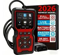 Scanner OBD2 Professionale V519 - Strumento Diagnostico per Auto Alimentato via USB con Flusso di Dati in Tempo Reale, Test OBD II Completo (I/M Ready, BOD2/EOBD), Cancella le Luci di Errore del