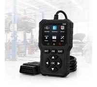 Scanner OBD2 Tester Professionale & Testatore Batteria 12V per Vanderhall Venice 2017-2025, Strumento Diagnostico Avanzato con Monitoraggio in Tempo Reale per Auto, Furgoni