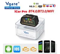 Scanner OBD2 Vgate iCar Pro ELM327 WIFI per IOS/Android BT 4.0 BT 3.0 ELM 327 OBD 2 Strumento diagnostico per auto Lettore di codici