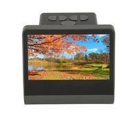 Scanner per Diapositive di Pellicole, Scanner per Pellicole Digitali JPEG da 5 Pollici Schermo a Colori HD Adattatore DC 5V 100-240V 48MP per Ufficio per (Spina europea)