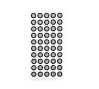 Scanner per documenti, 10 Pezzi Pellicola Riflettente For Scanner 6 Mm Marcatore For Scansione 3D Marcatura,per casa, viaggio, ufficio