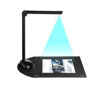 Scanner per documenti A3 8MP alto con riconoscimento OCR - Ottimizzazione dell'immagine a LED per PC Windows