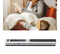 Scanner per documenti ad alta risoluzione Sustvita, scanner portatile portatile per i documenti di foto Ricevute di testi con 900 dpi, formato PDF JPG, upload USB e supporto per